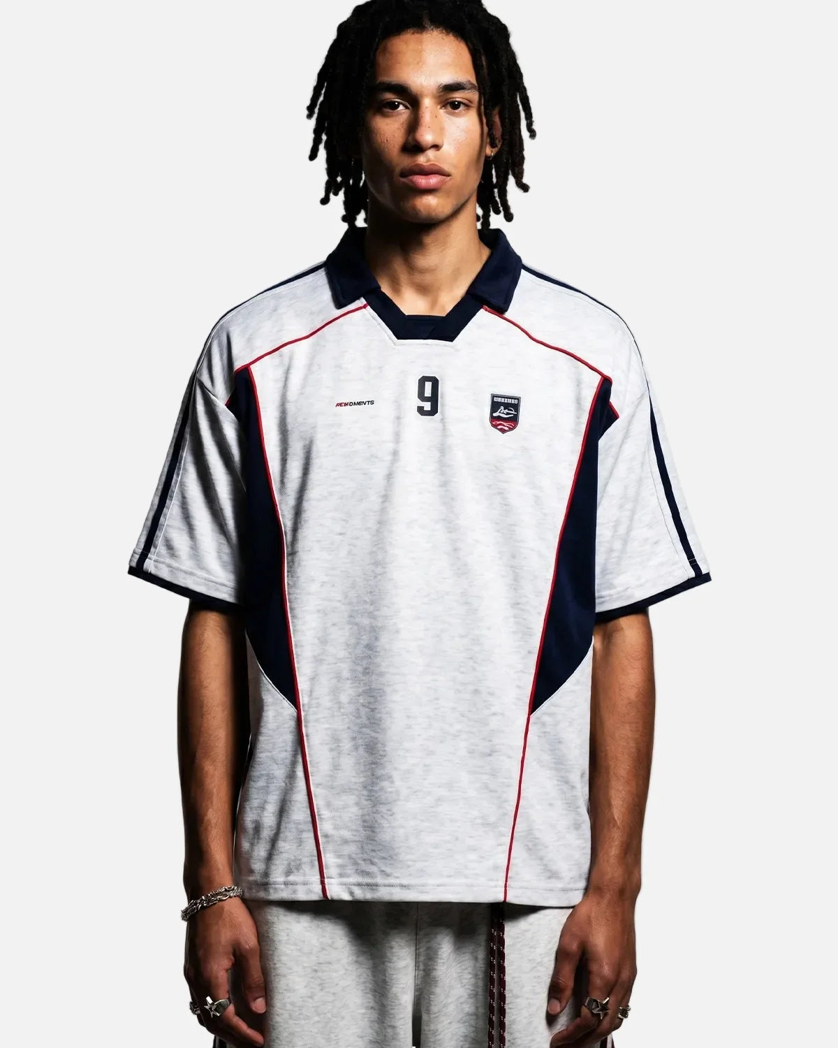 Omygoods Color Block Graphic Jersey Tee
