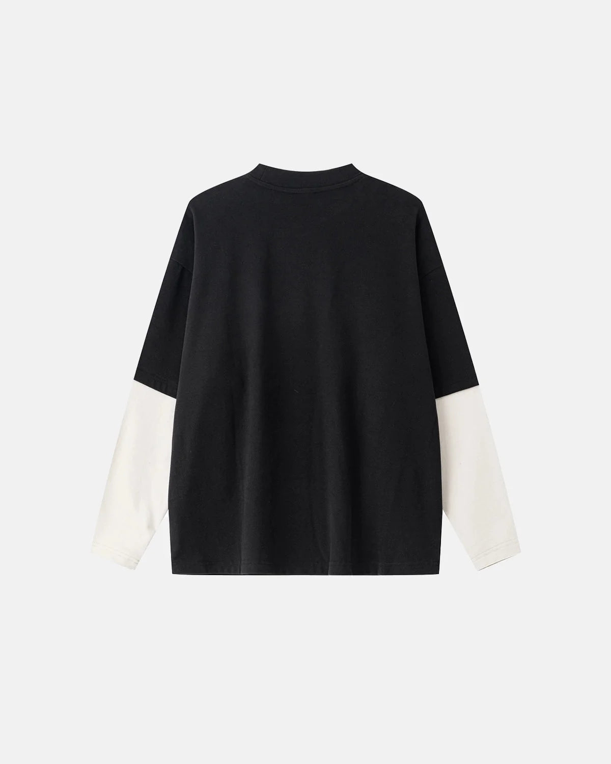 Omygoods Color Block Long Sleeve Tee