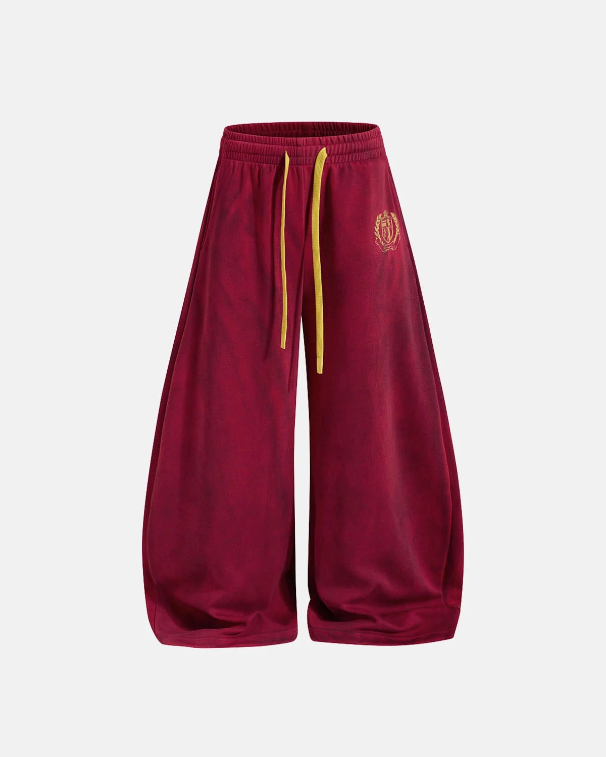 Omygoods Contrast Star Stripe Barrel Sweatpants