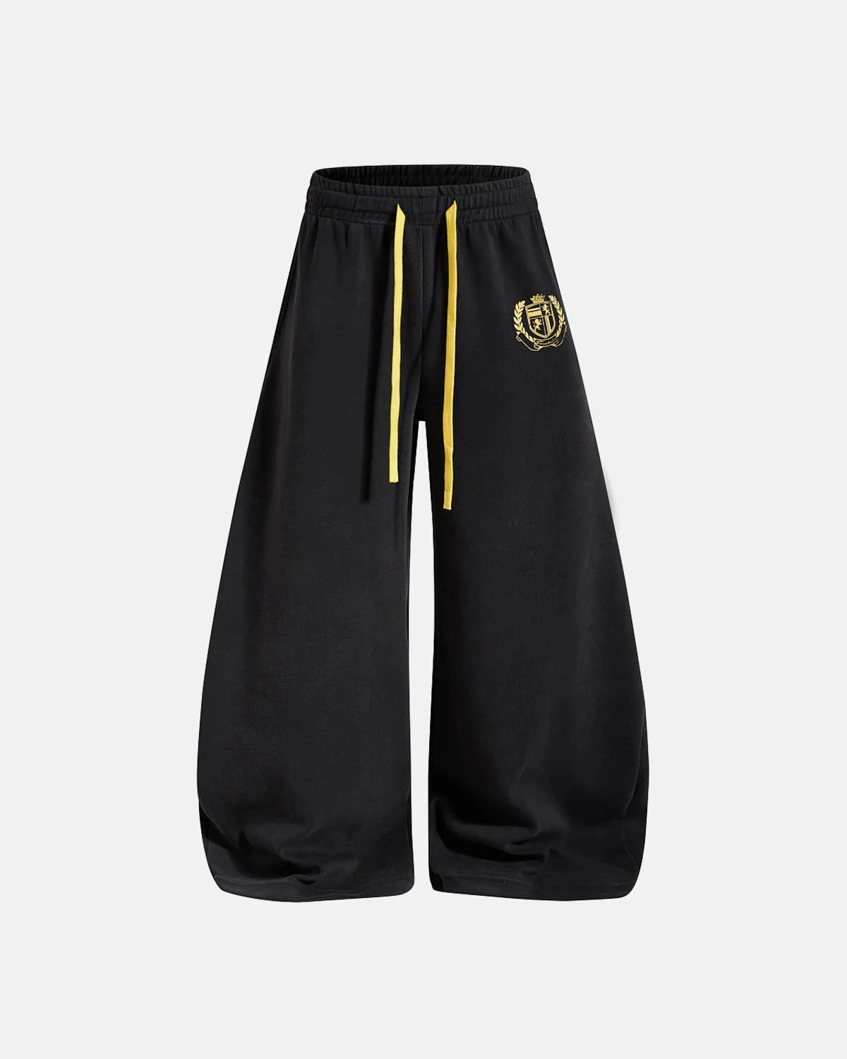 Omygoods Contrast Star Stripe Barrel Sweatpants