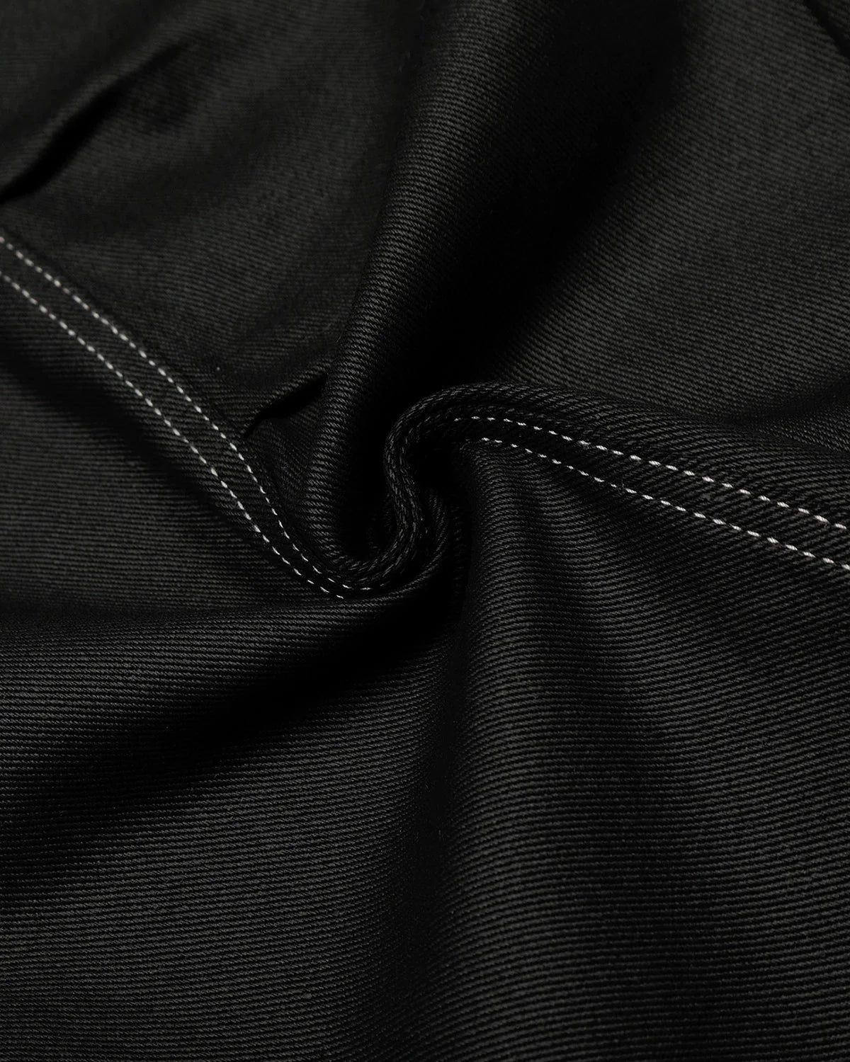 Omygoods Contrast Stitch Baggy Barrel Jeans