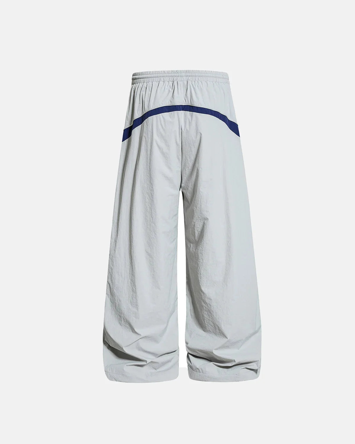 Omygoods Contrast Stripe Wide Leg Track Pants