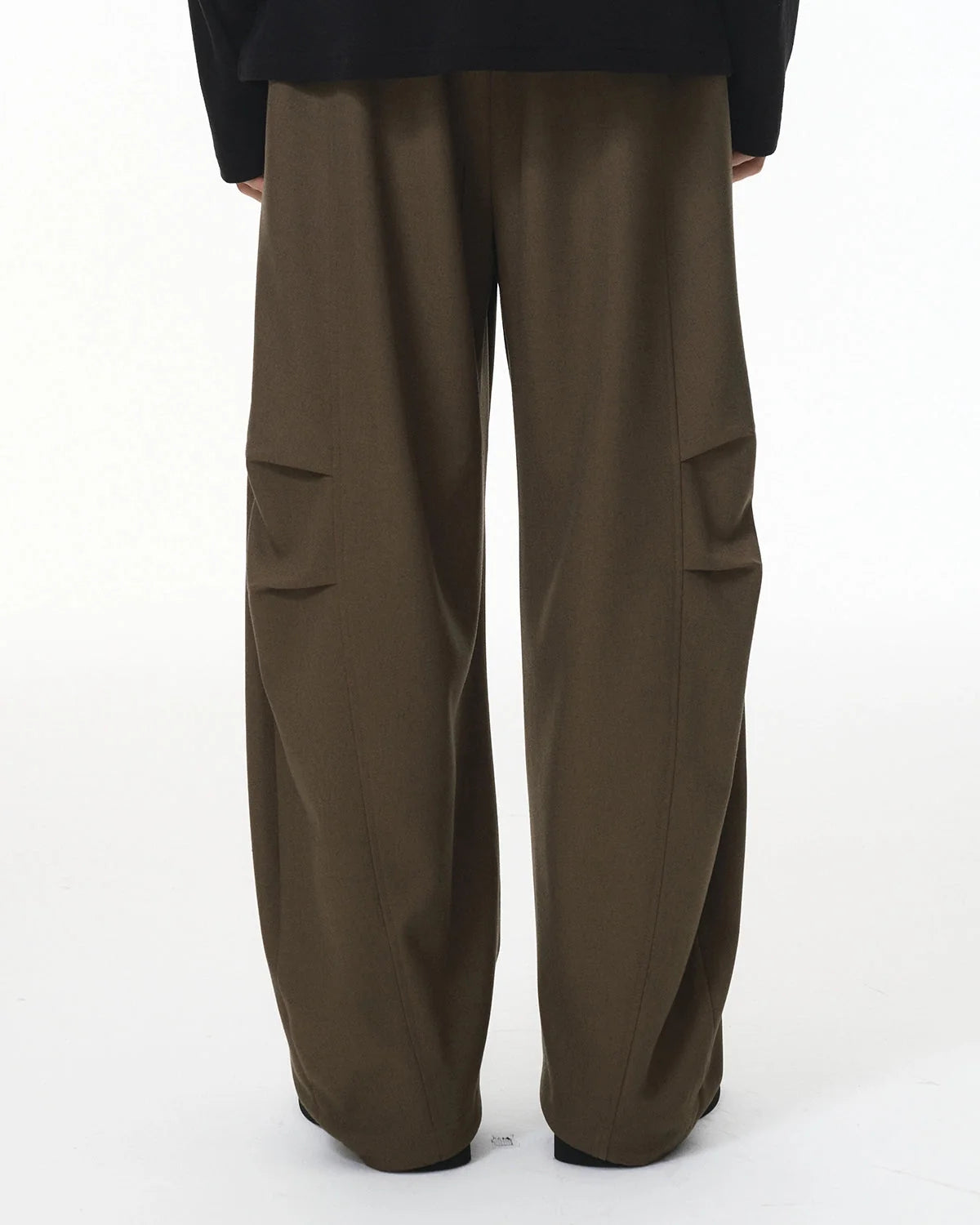 Omygoods Cotton Linen Wide-Leg Pants