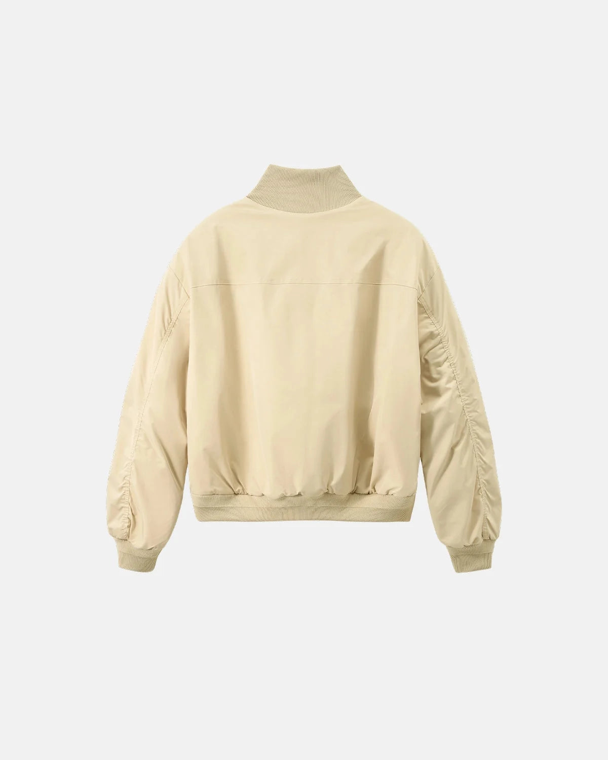 Omygoods Cotton Padded Bomber Jacket