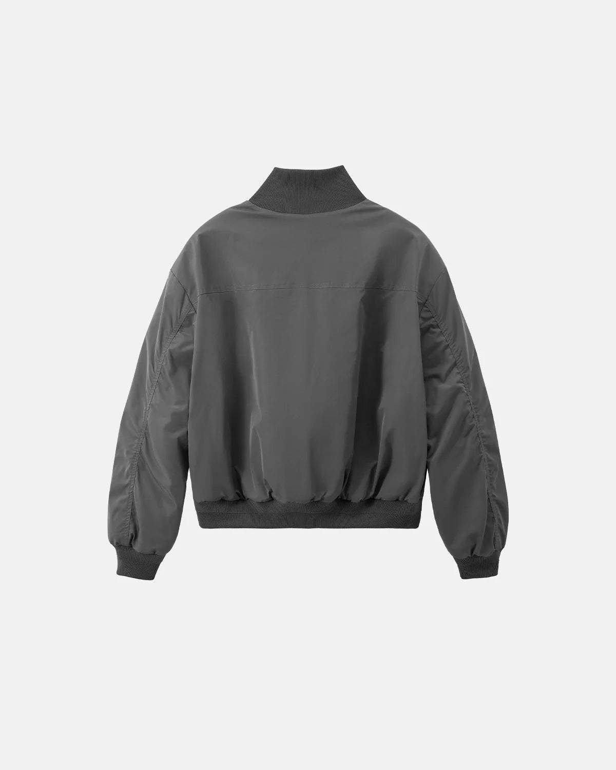 Omygoods Cotton Padded Bomber Jacket
