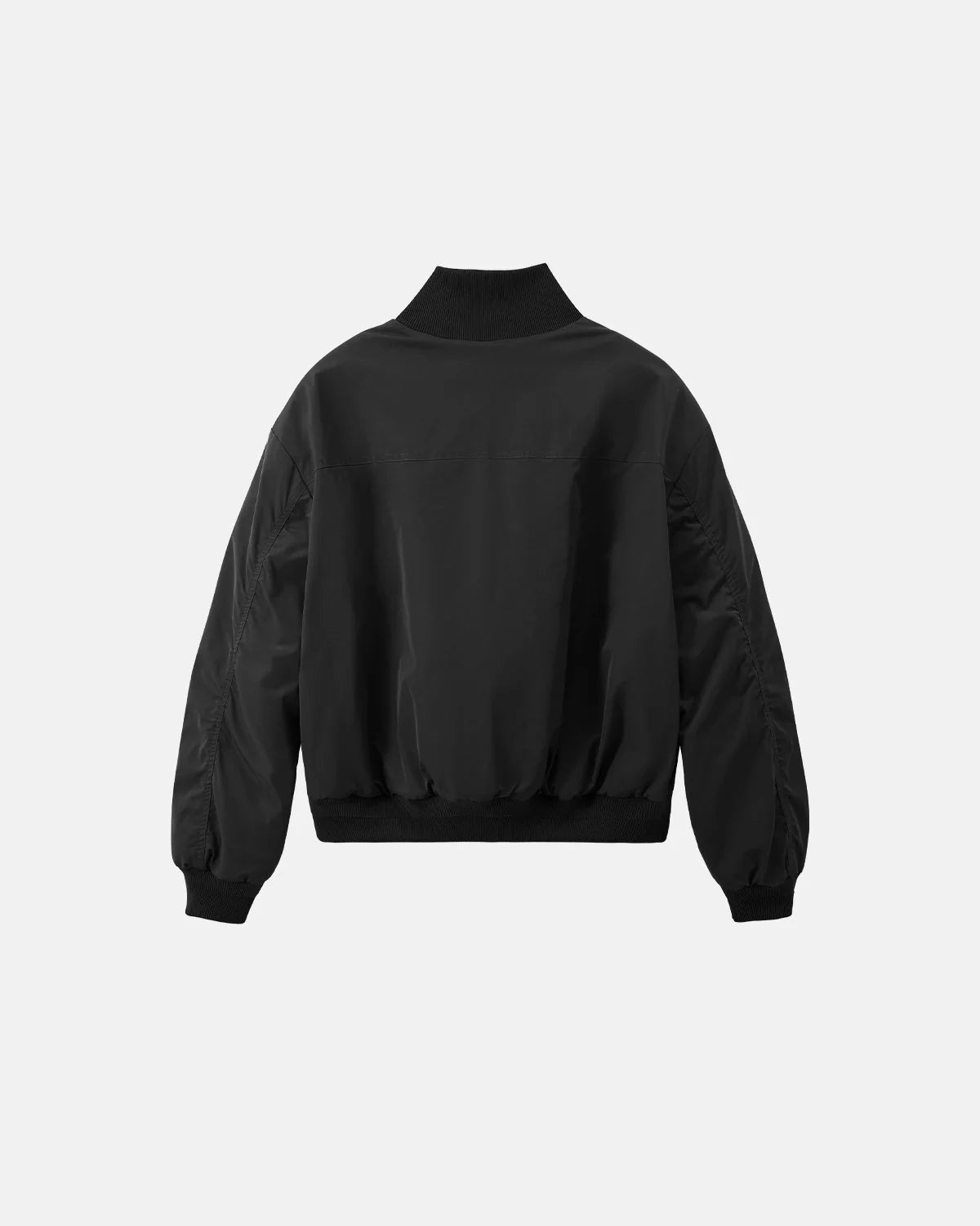 Omygoods Cotton Padded Bomber Jacket