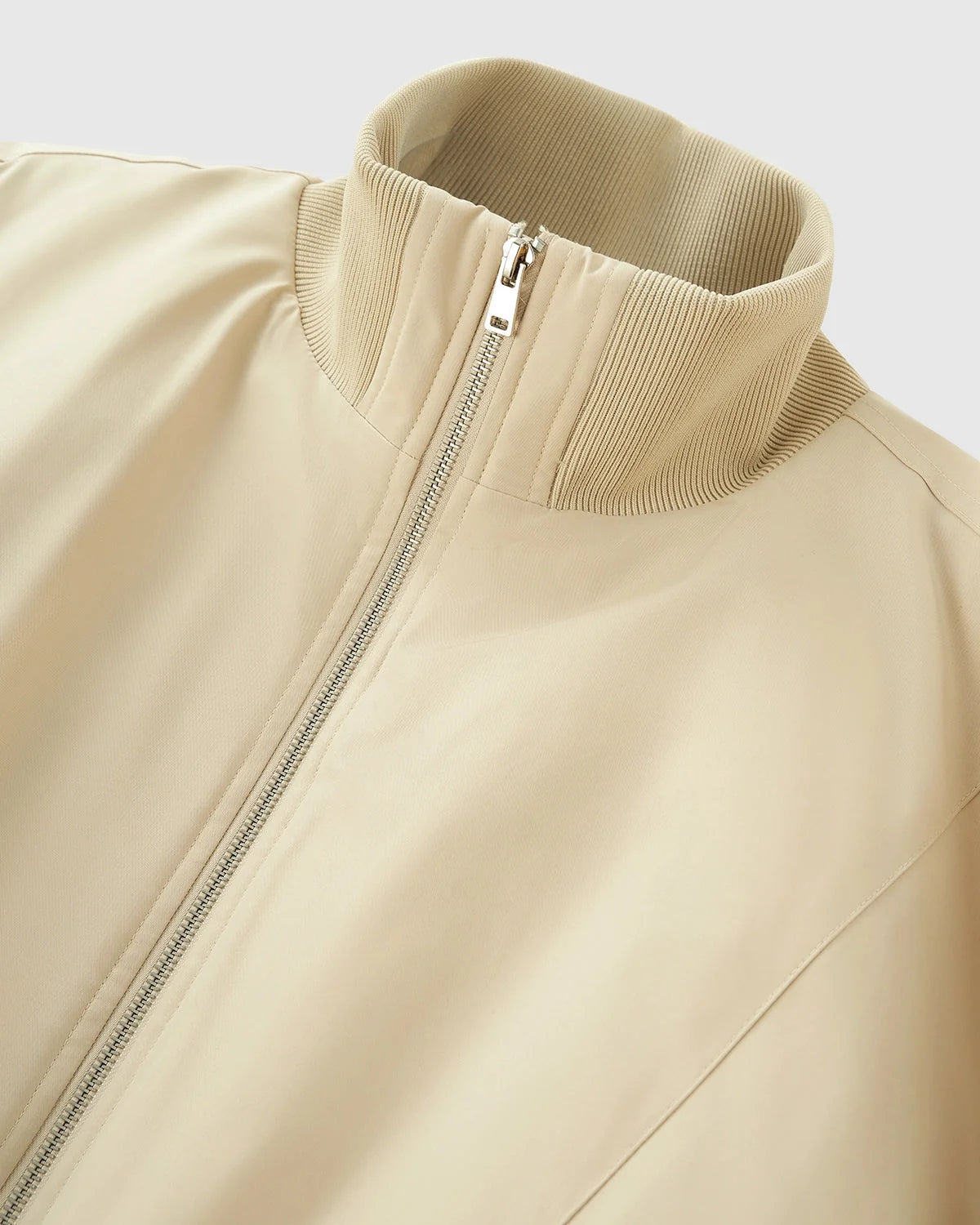 Omygoods Cotton Padded Bomber Jacket