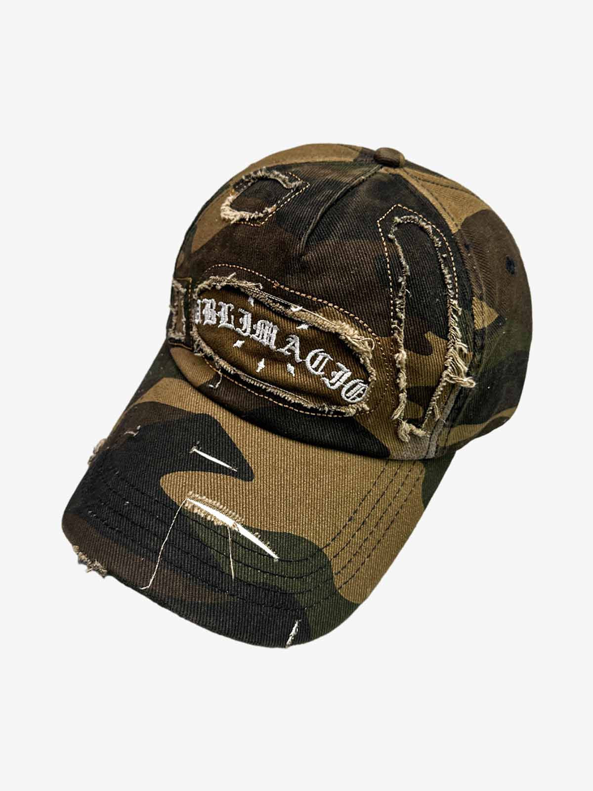 Omygoods Cotton Twill Camo Baseball Cap