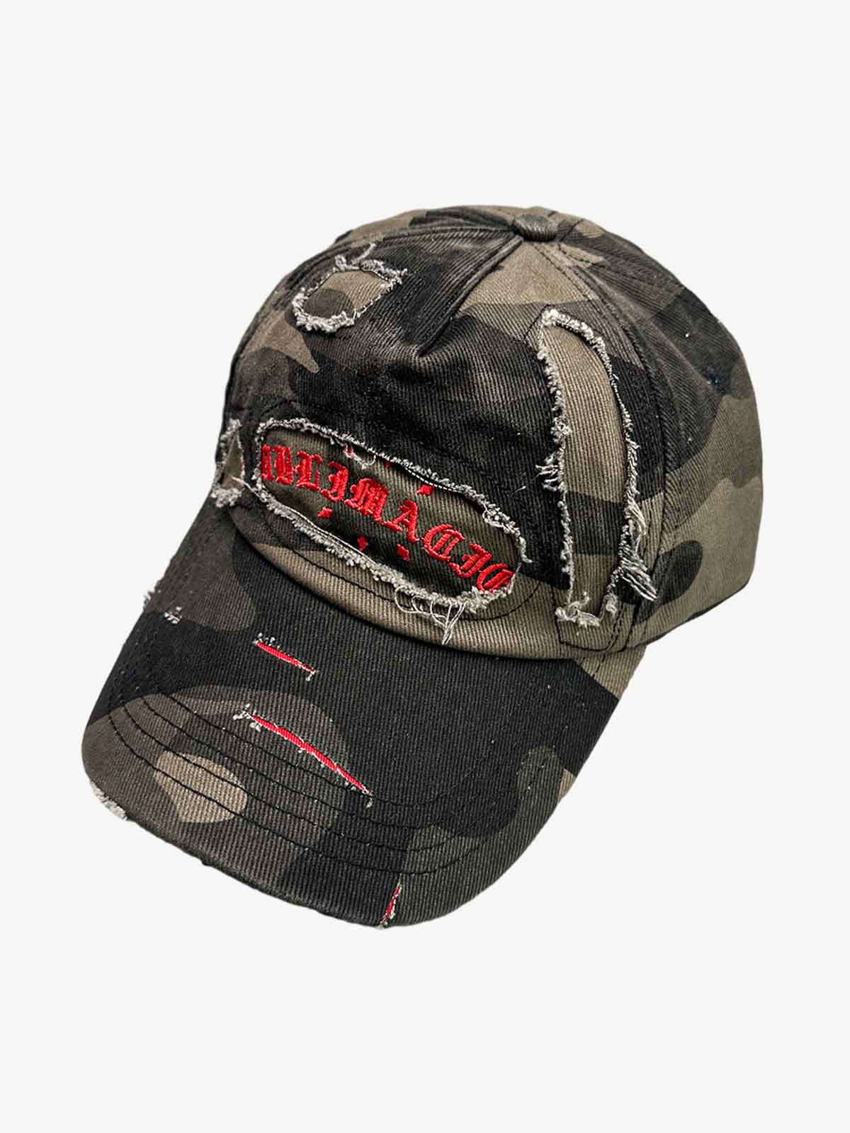 Omygoods Cotton Twill Camo Baseball Cap