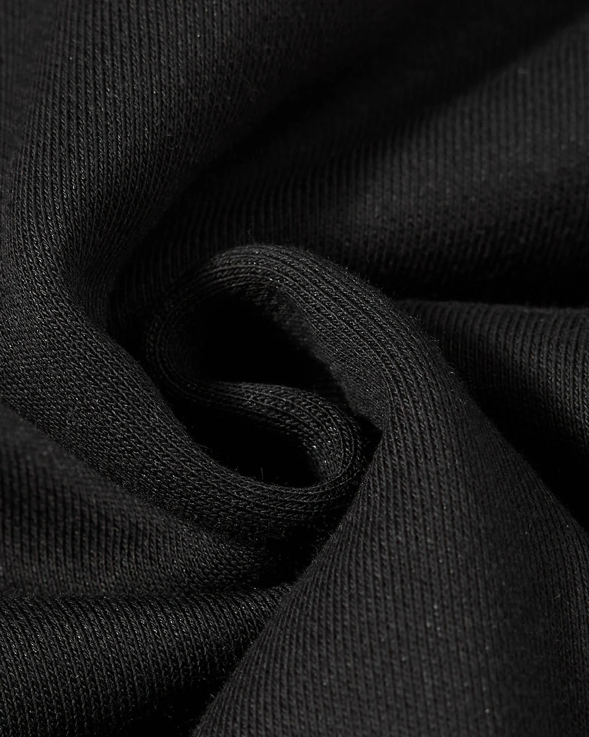 Omygoods Cropped Script Zip Hoodie Oversized