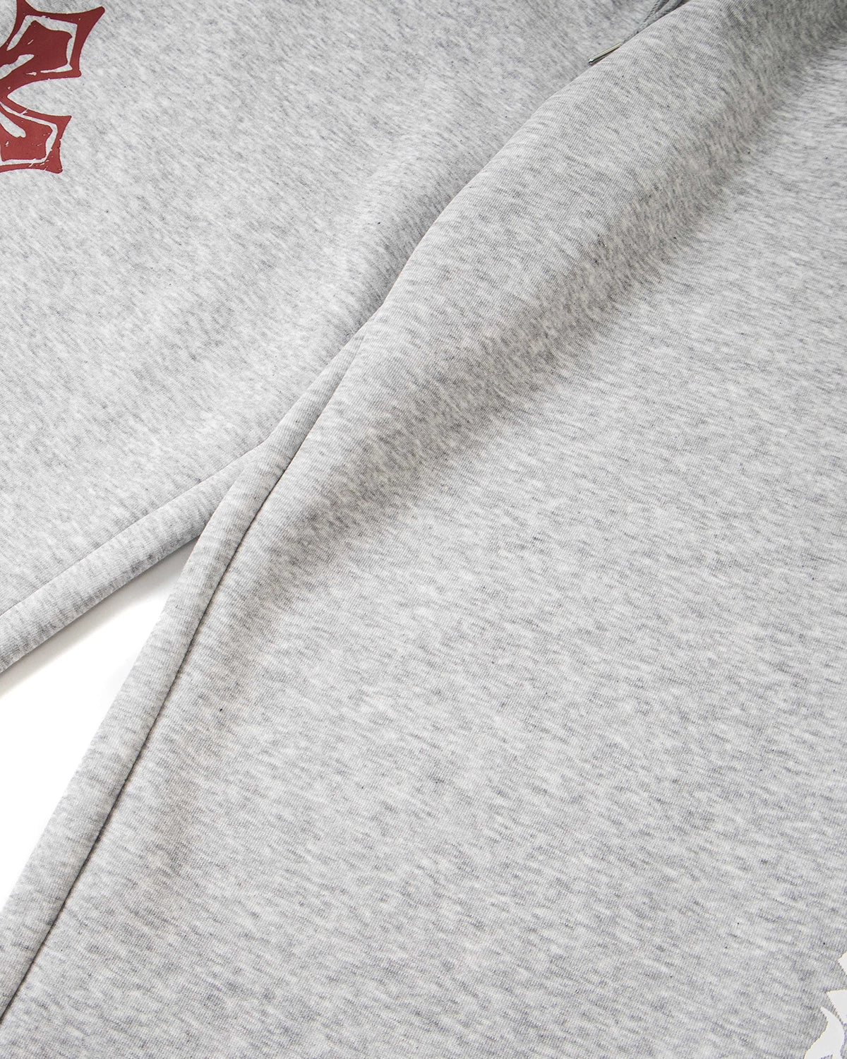 Omygoods Cross Print Baggy Sweatpants