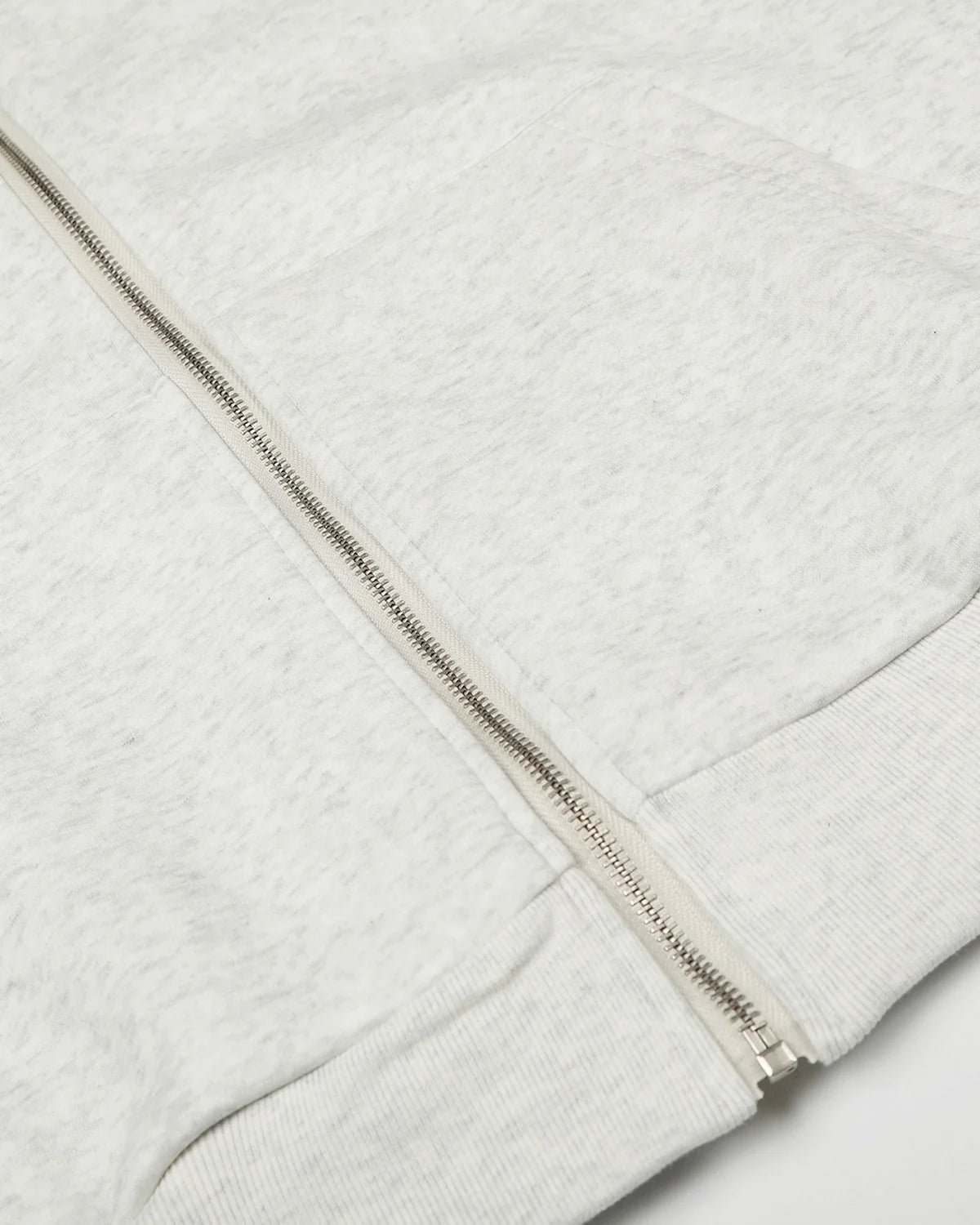 Omygoods Cross PU Patch Embroidery Zip Up Hoodie