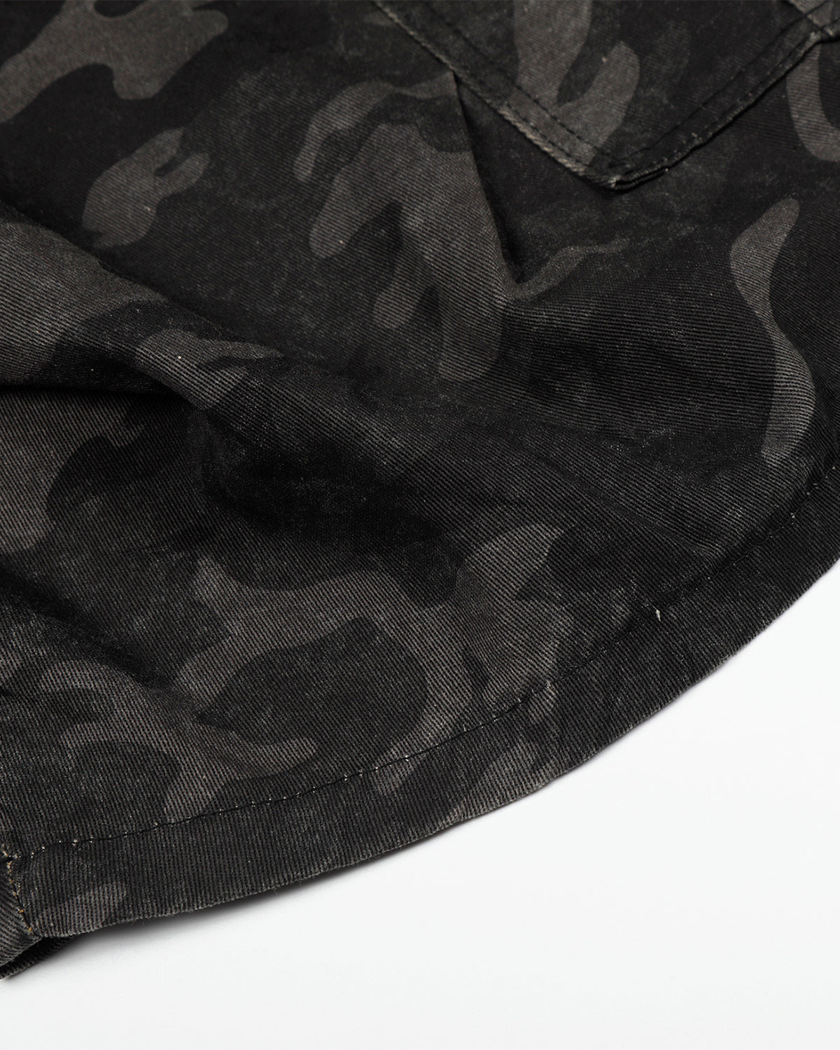 Omygoods Dark Camo Cargo Shorts