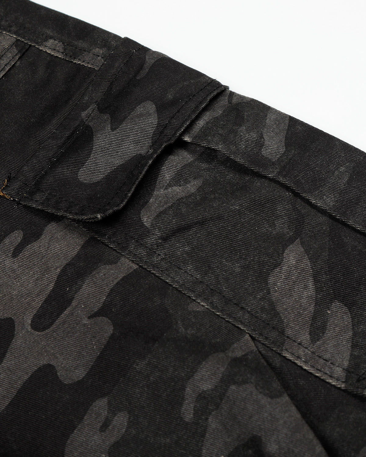 Omygoods Dark Camo Cargo Shorts