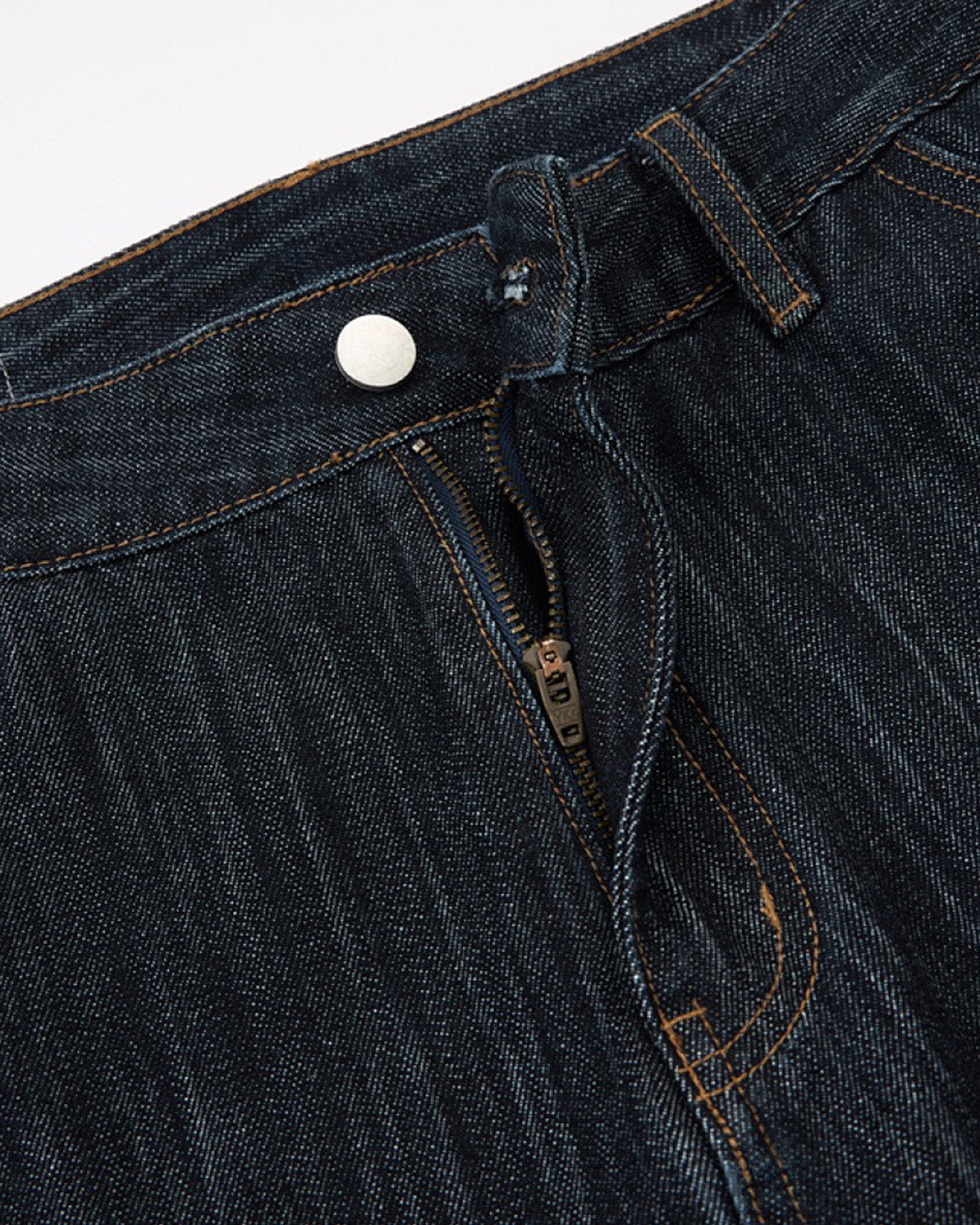Omygoods Dark Indigo Wide Bootcut Jeans