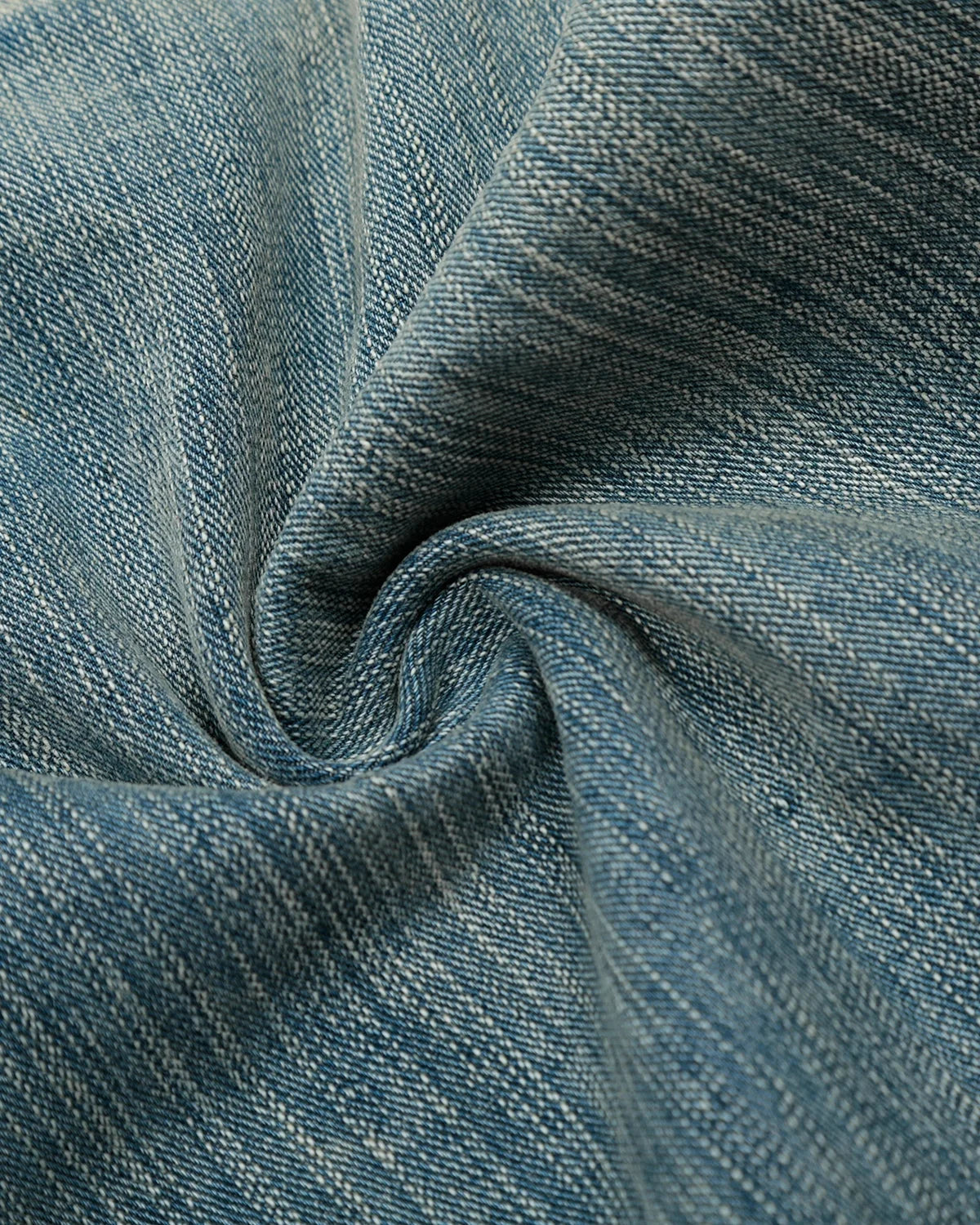Omygoods Deconstructed Bamboo Weave Baggy Jeans