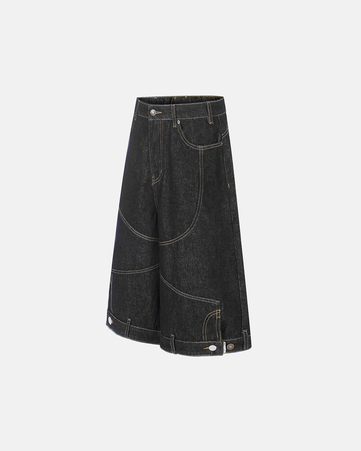 Omygoods Deconstructed Raw Denim Jorts