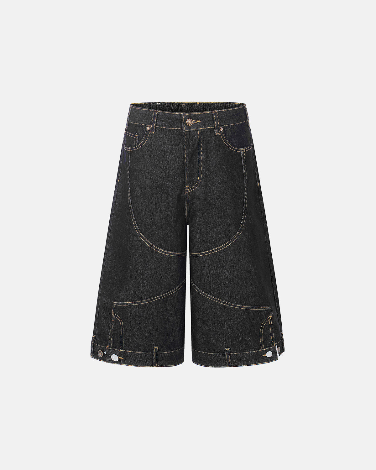 Omygoods Deconstructed Raw Denim Jorts