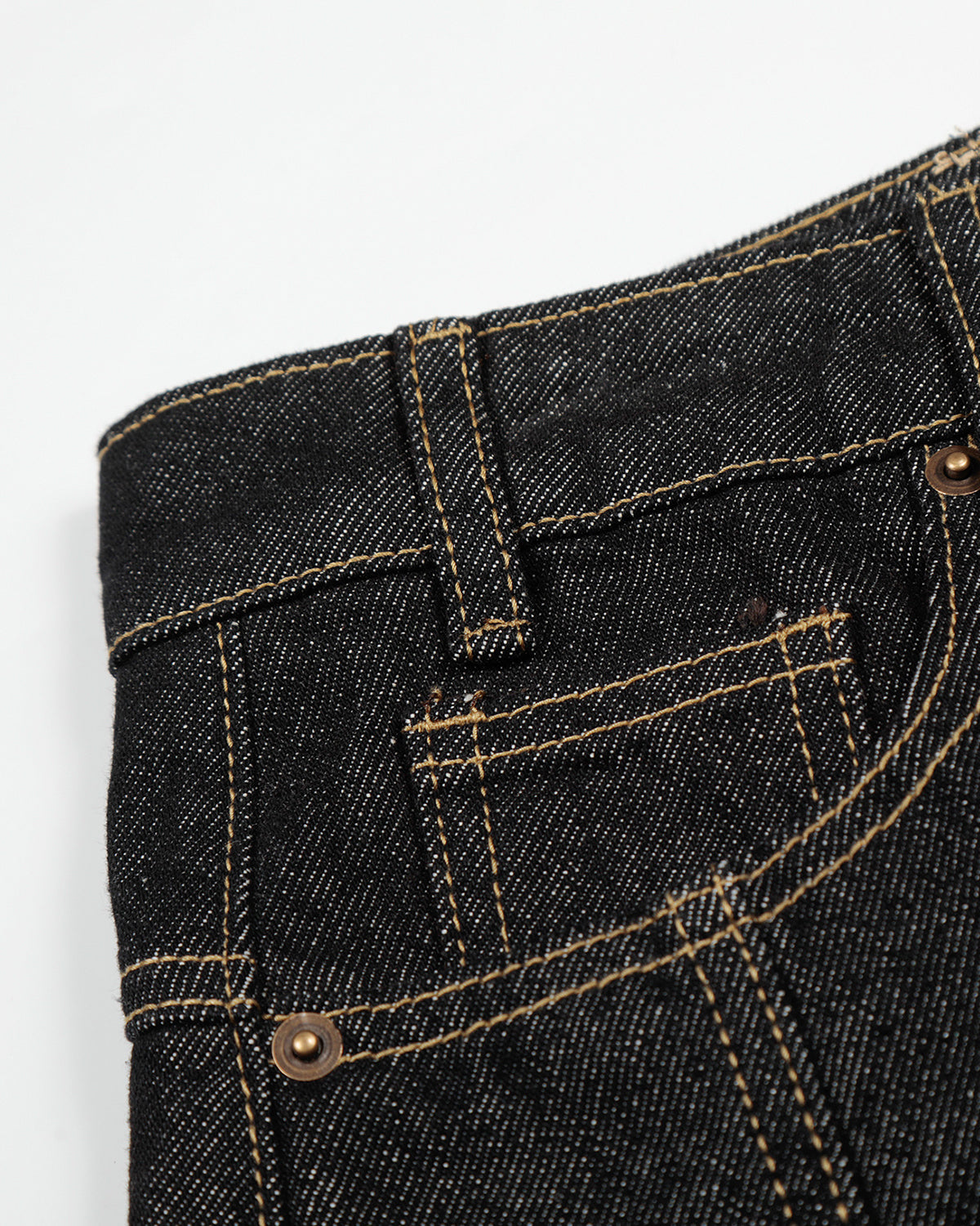 Omygoods Deconstructed Raw Denim Jorts