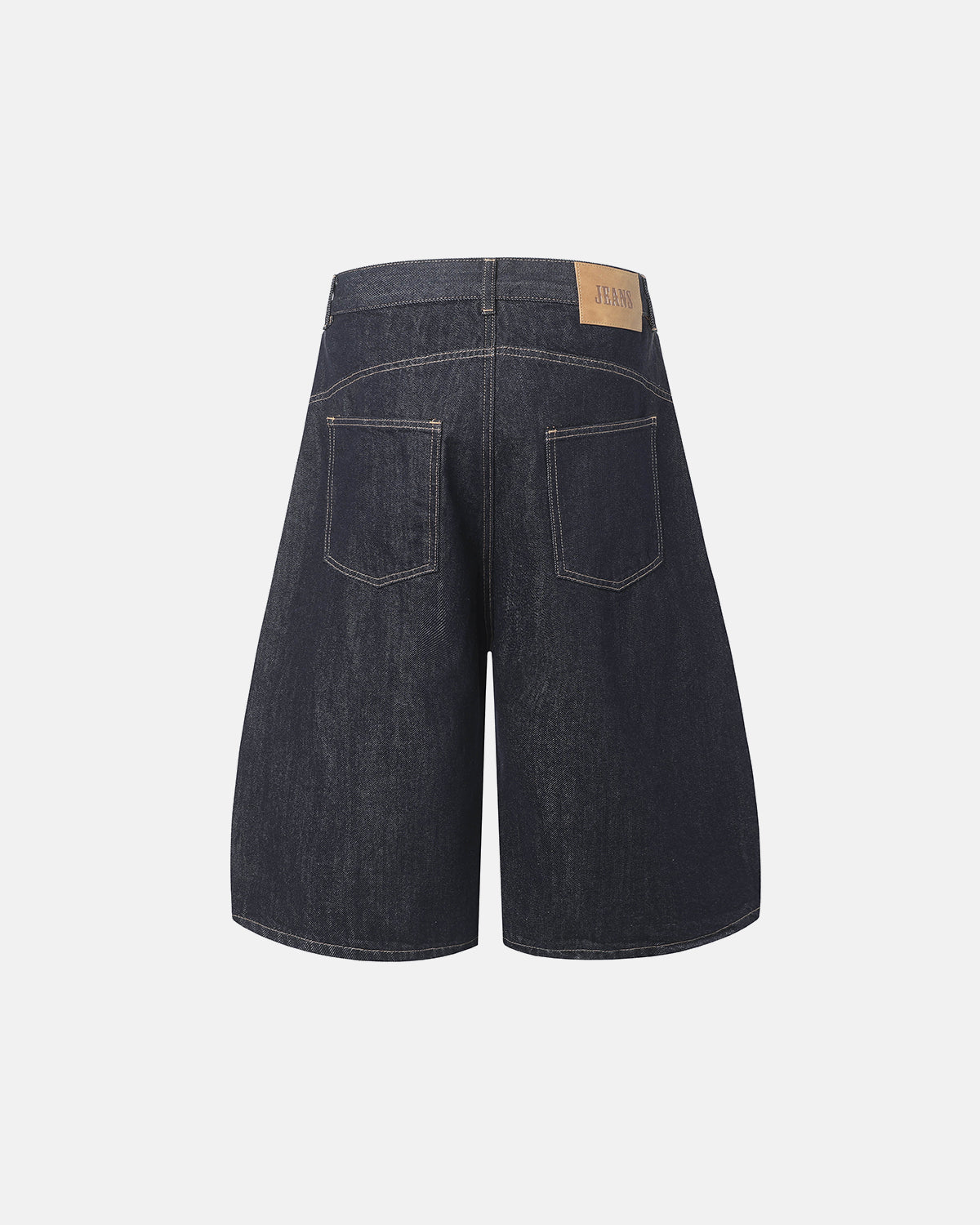 Omygoods Deconstructed Scimitar Denim Longline Jorts