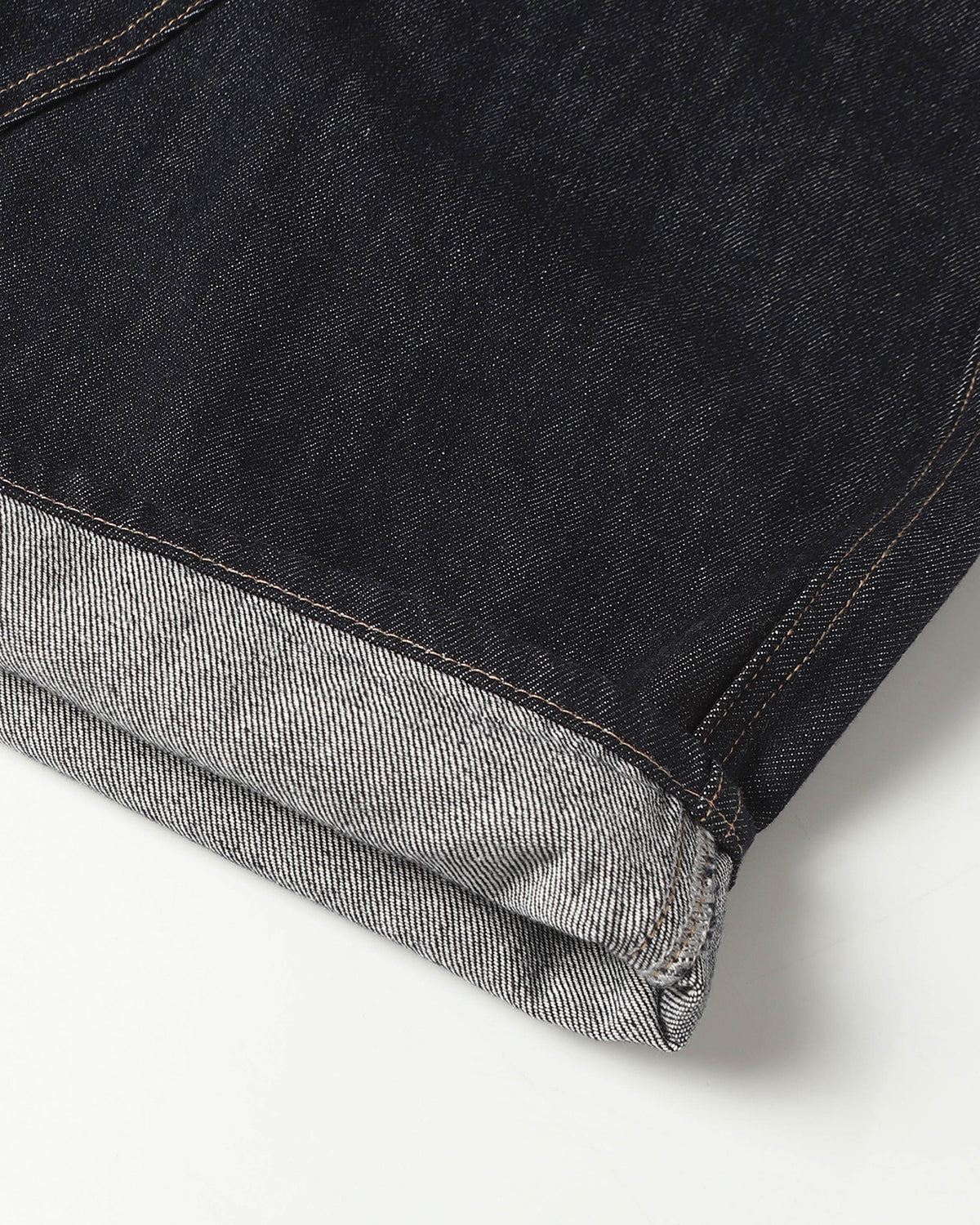 Omygoods Deconstructed Scimitar Denim Longline Jorts