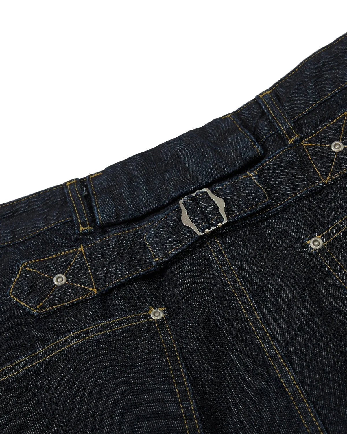 Omygoods Deconstructed Wide Leg Longline Jorts