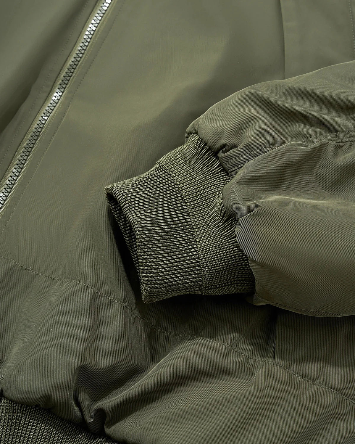 Omygoods Detachable Layered Camo Bomber Jacket