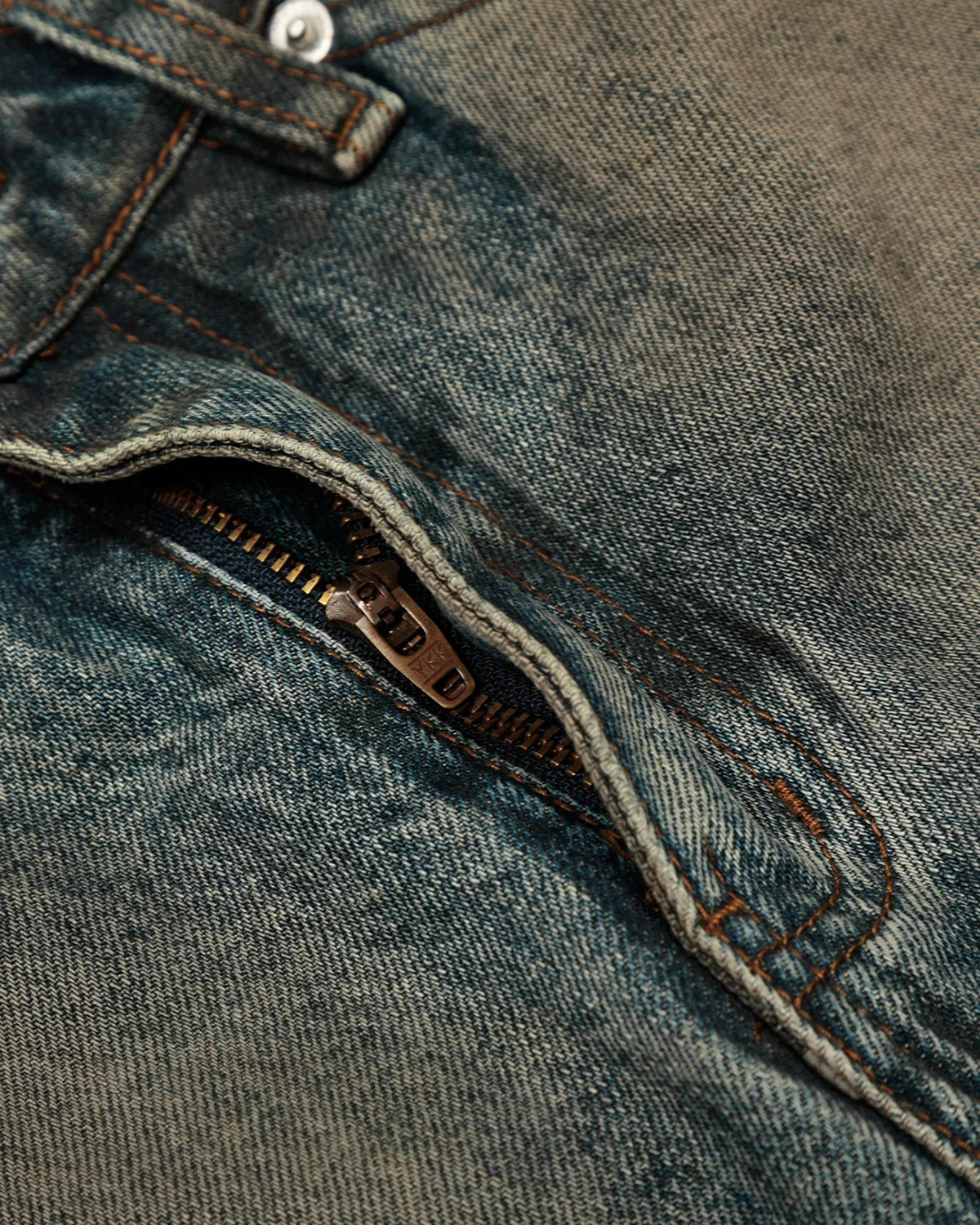 Omygoods Distressed Dirty Wash Barrel Jeans