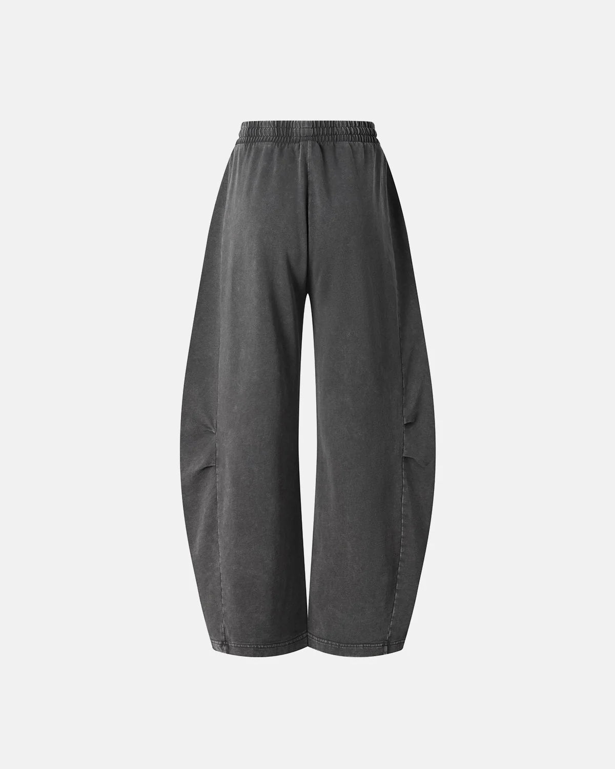 Omygoods Distressed Acid Washed Barrel Sweatpant