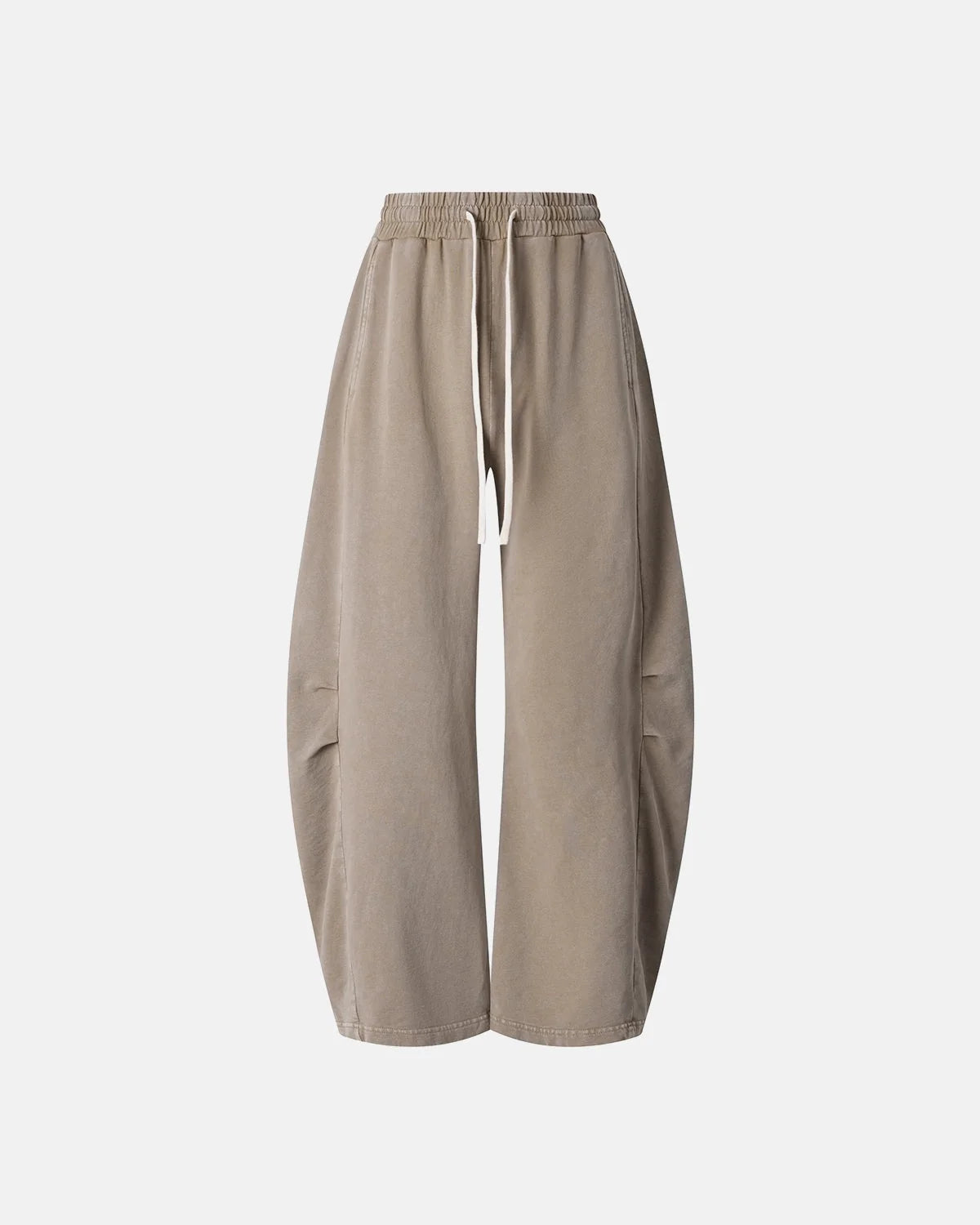 Omygoods Distressed Acid Washed Barrel Sweatpant