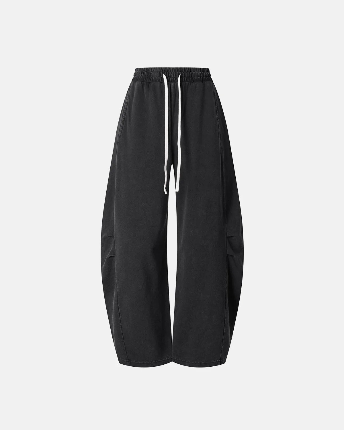 Omygoods Distressed Acid Washed Barrel Sweatpant