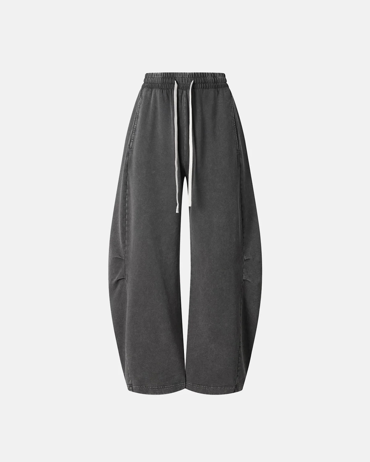 Omygoods Distressed Acid Washed Barrel Sweatpant