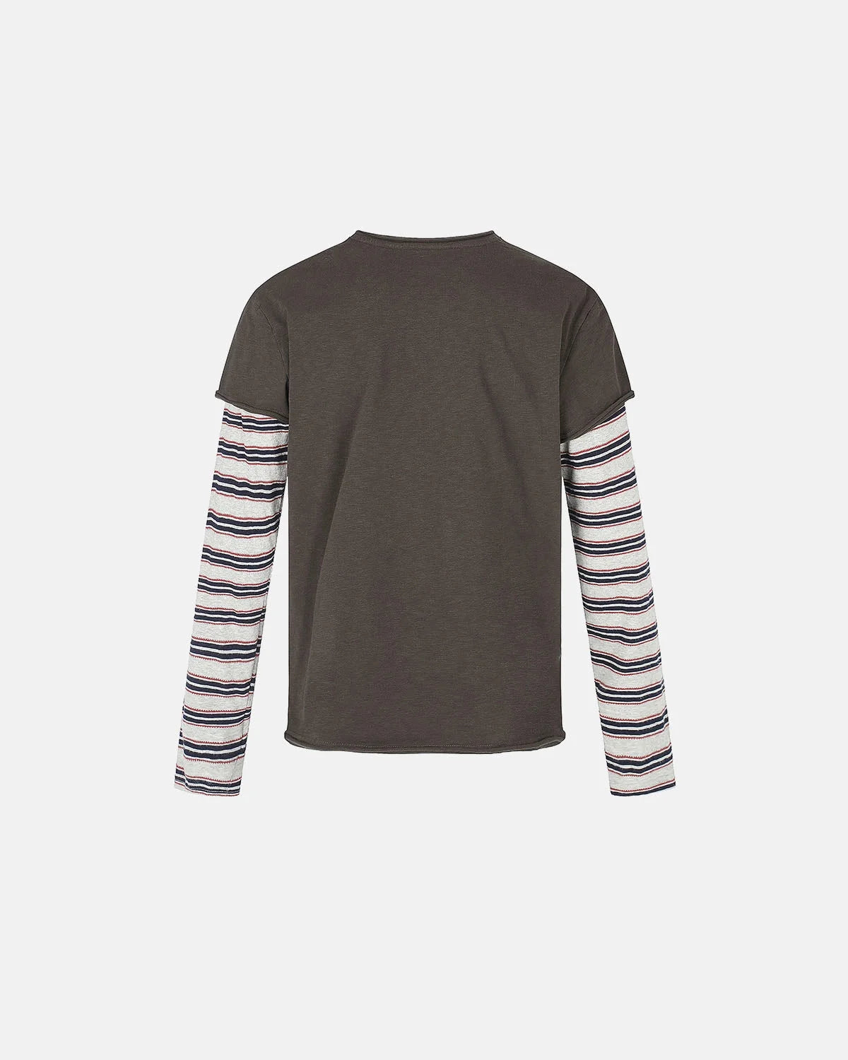 Omygoods Distressed Graphic Layered Baby T-Shirt