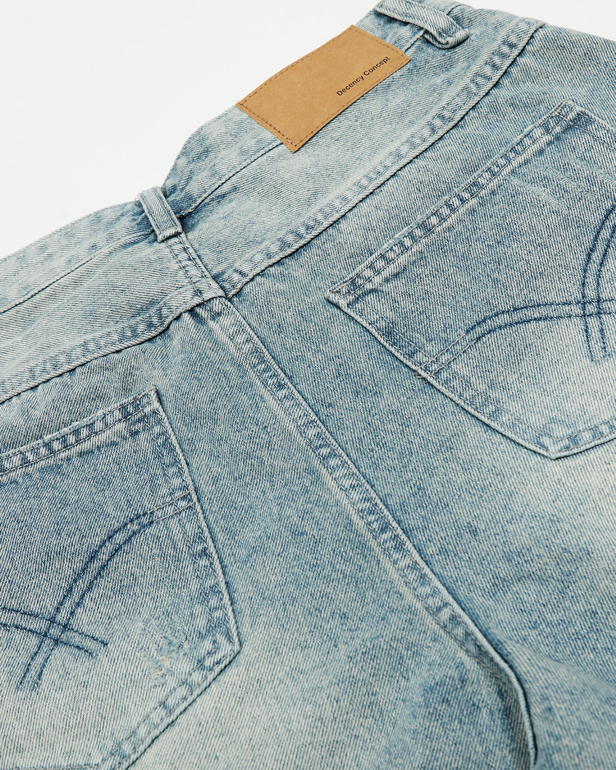Omygoods Distressed Longline Jorts