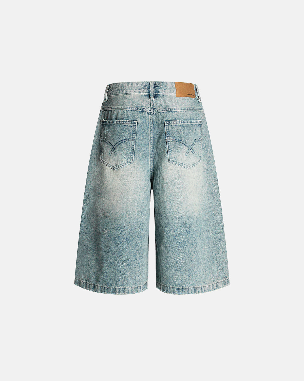 Omygoods Distressed Longline Jorts