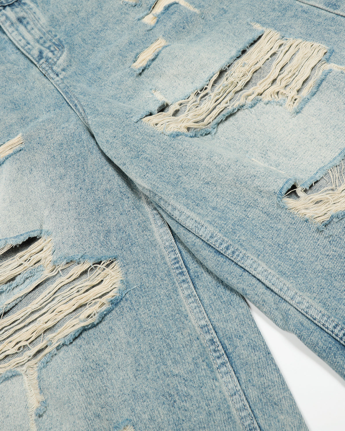 Omygoods Distressed Longline Jorts