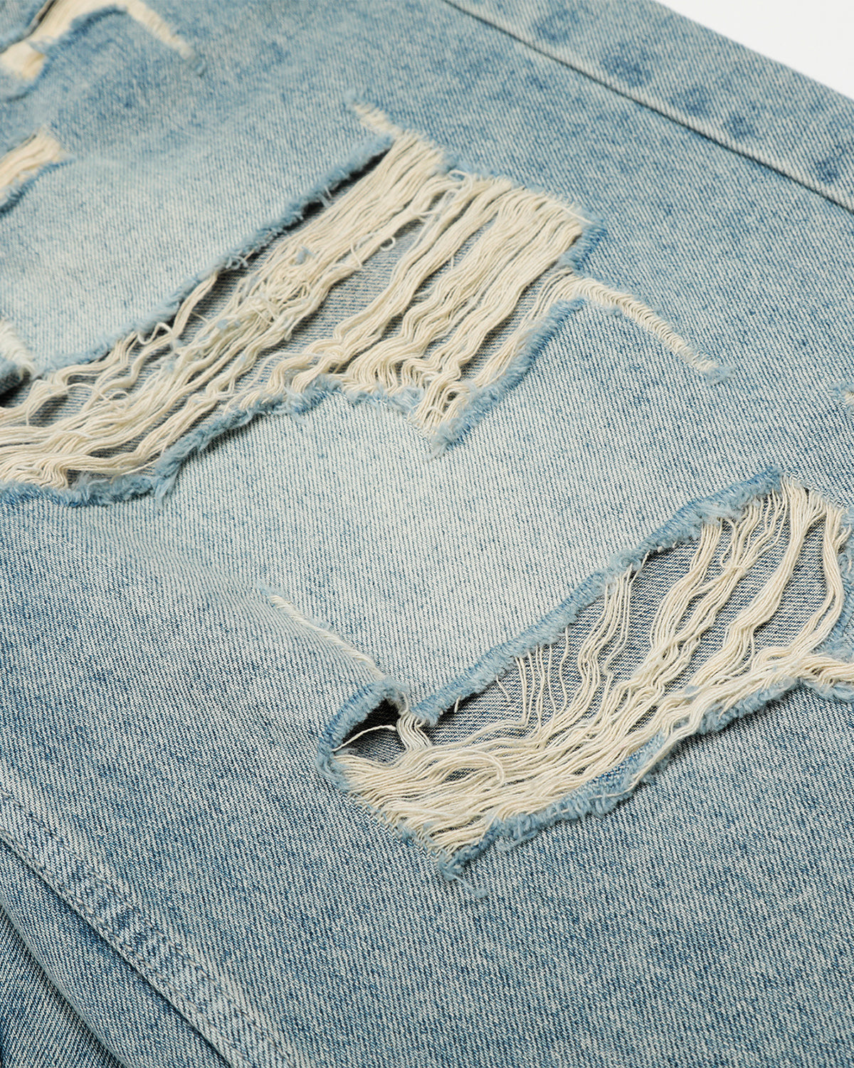 Omygoods Distressed Longline Jorts