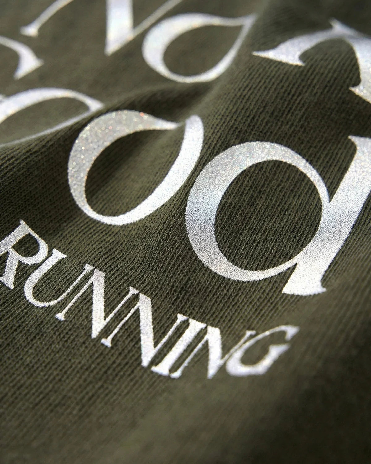 Omygoods Distressed Reflective Washed T-Shirt