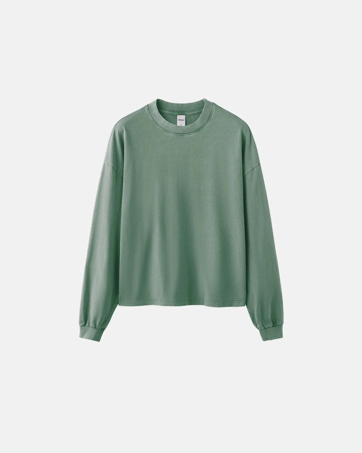 Omygoods Distressed Washed Long Sleeve Tee