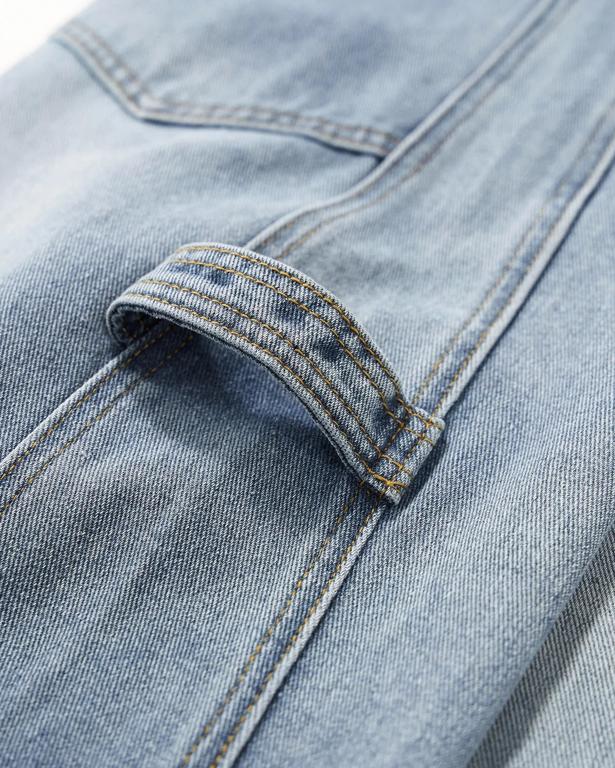Omygoods Distressed Baggy Cargo Jeans
