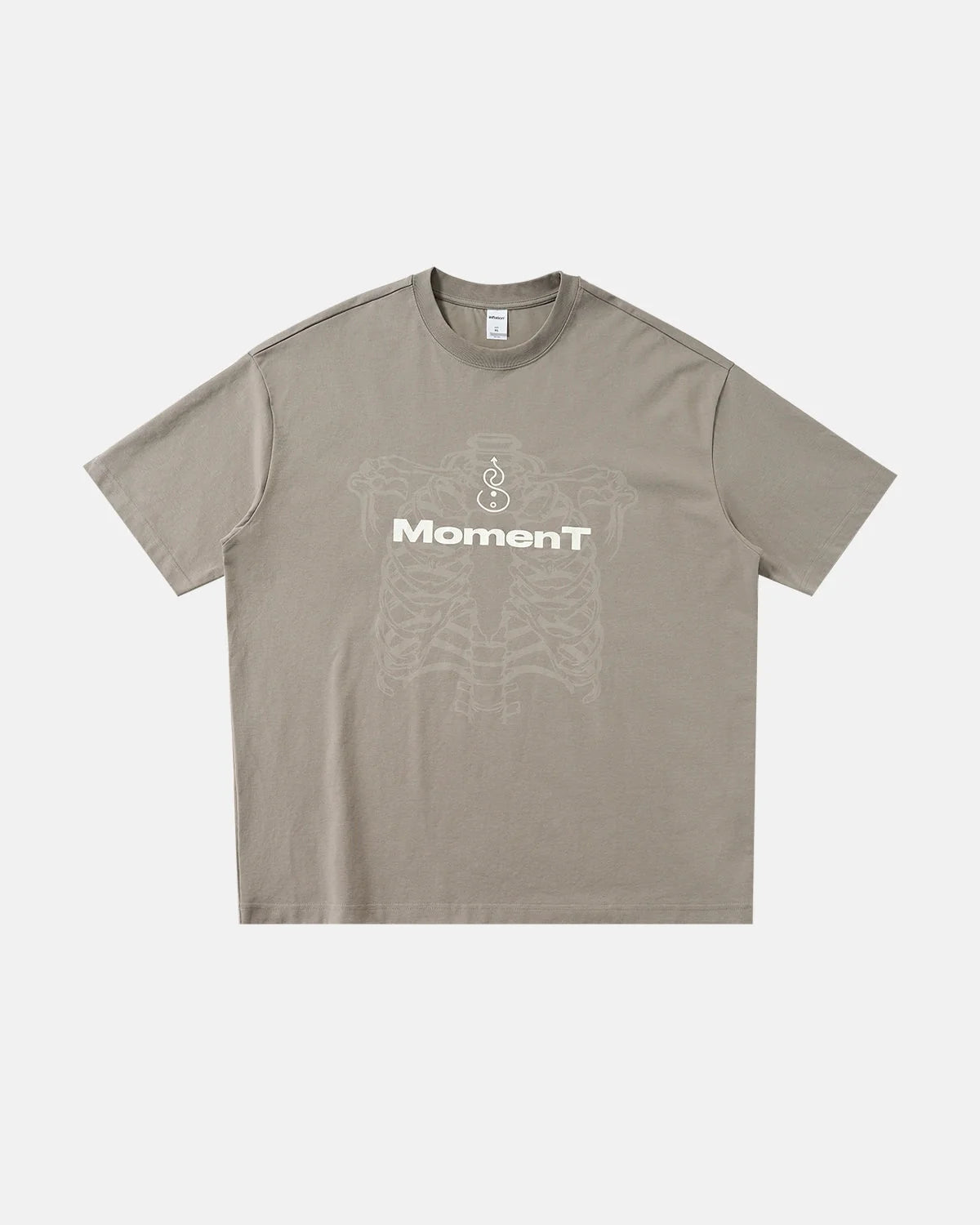 Omygoods Dual-Effect Graphic Heavyweight T-Shirt