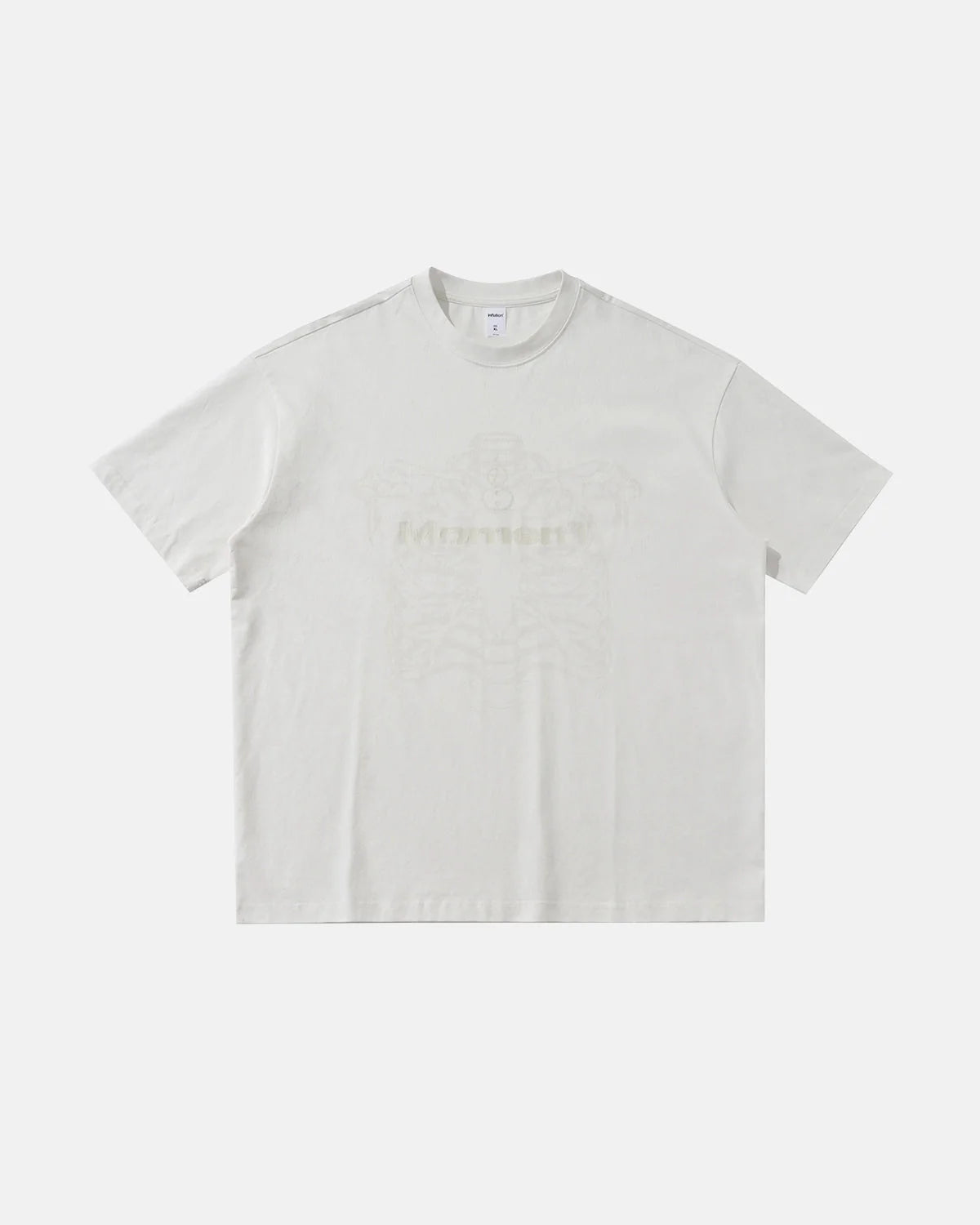 Omygoods Dual-Effect Graphic Heavyweight T-Shirt