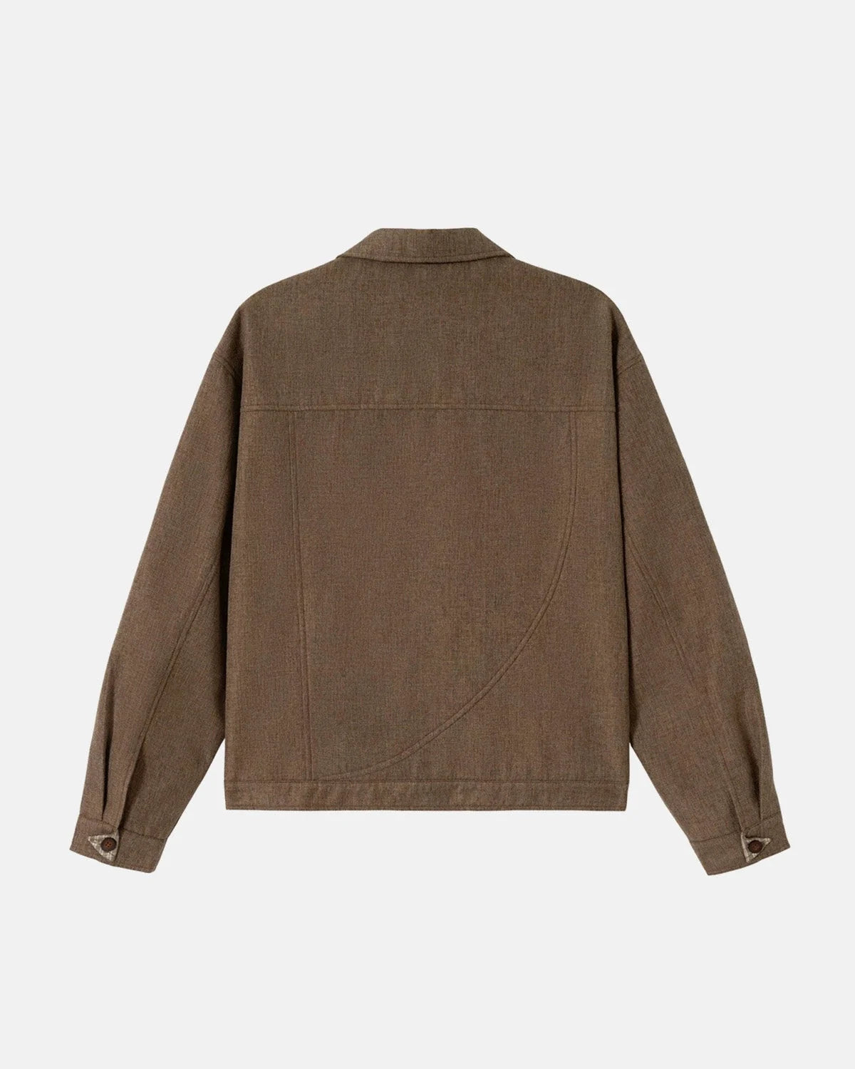 Omygoods Embroidered Boxy Workwear Jacket
