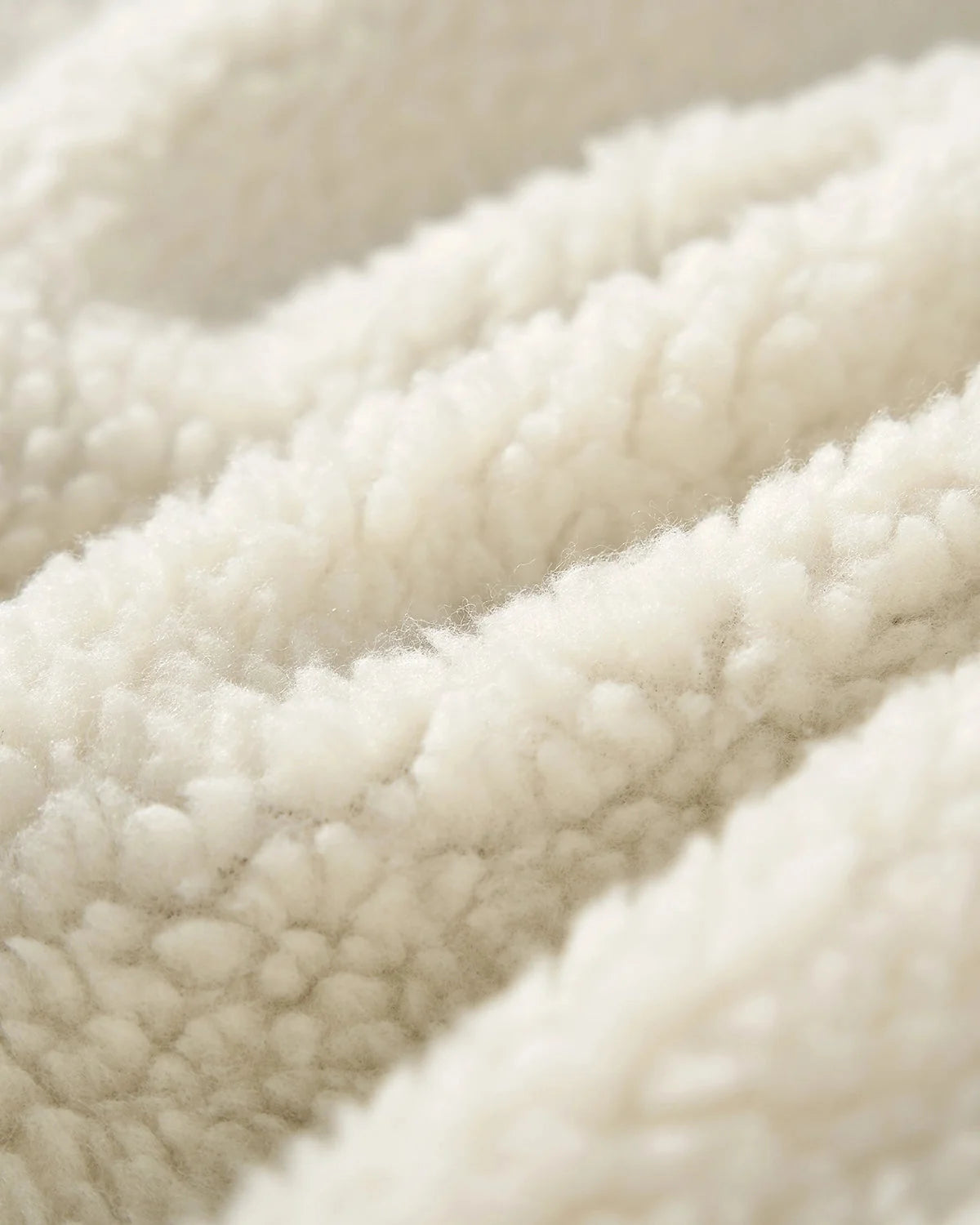 Omygoods Faux Shearling Lining Lambswool Jacket