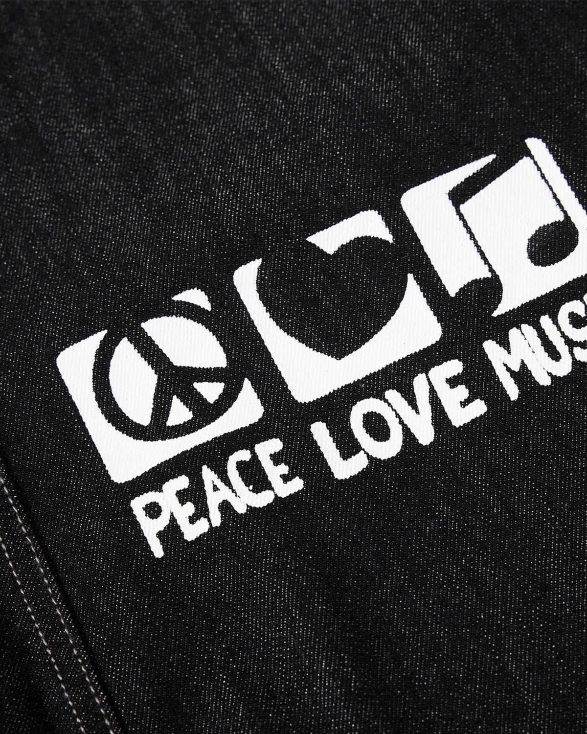 Omygoods Flag Graphic Barrel Jeans