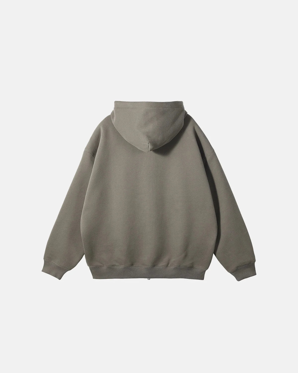 Omygoods Fleece Double Zip Up Hoodie