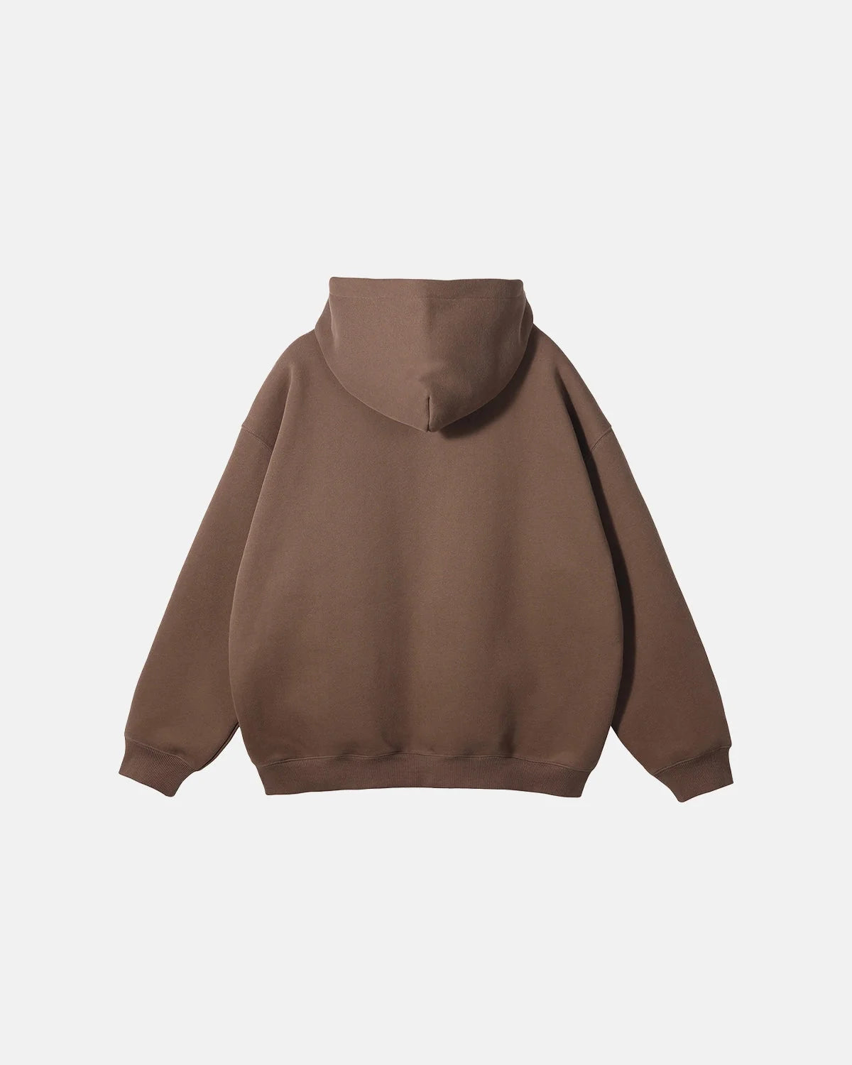 Omygoods Fleece Double Zip Up Hoodie