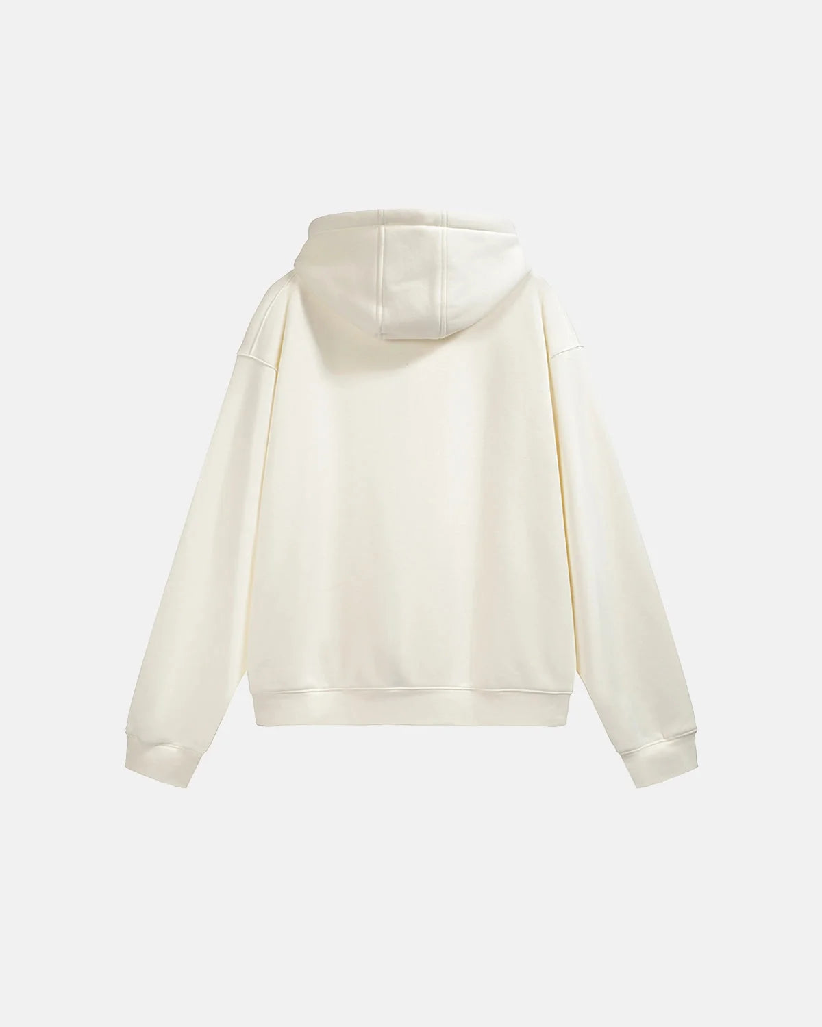 Omygoods Fleece Zip-Up Oversized Hoodie