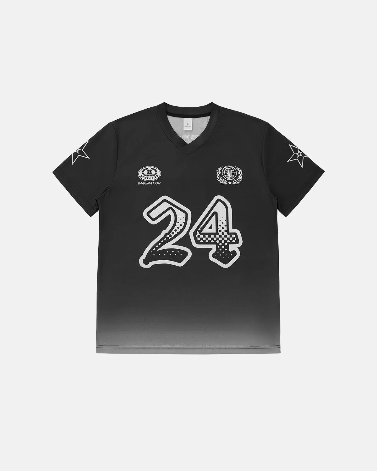 Omygoods Gradient Number Graphic Jersey Tee