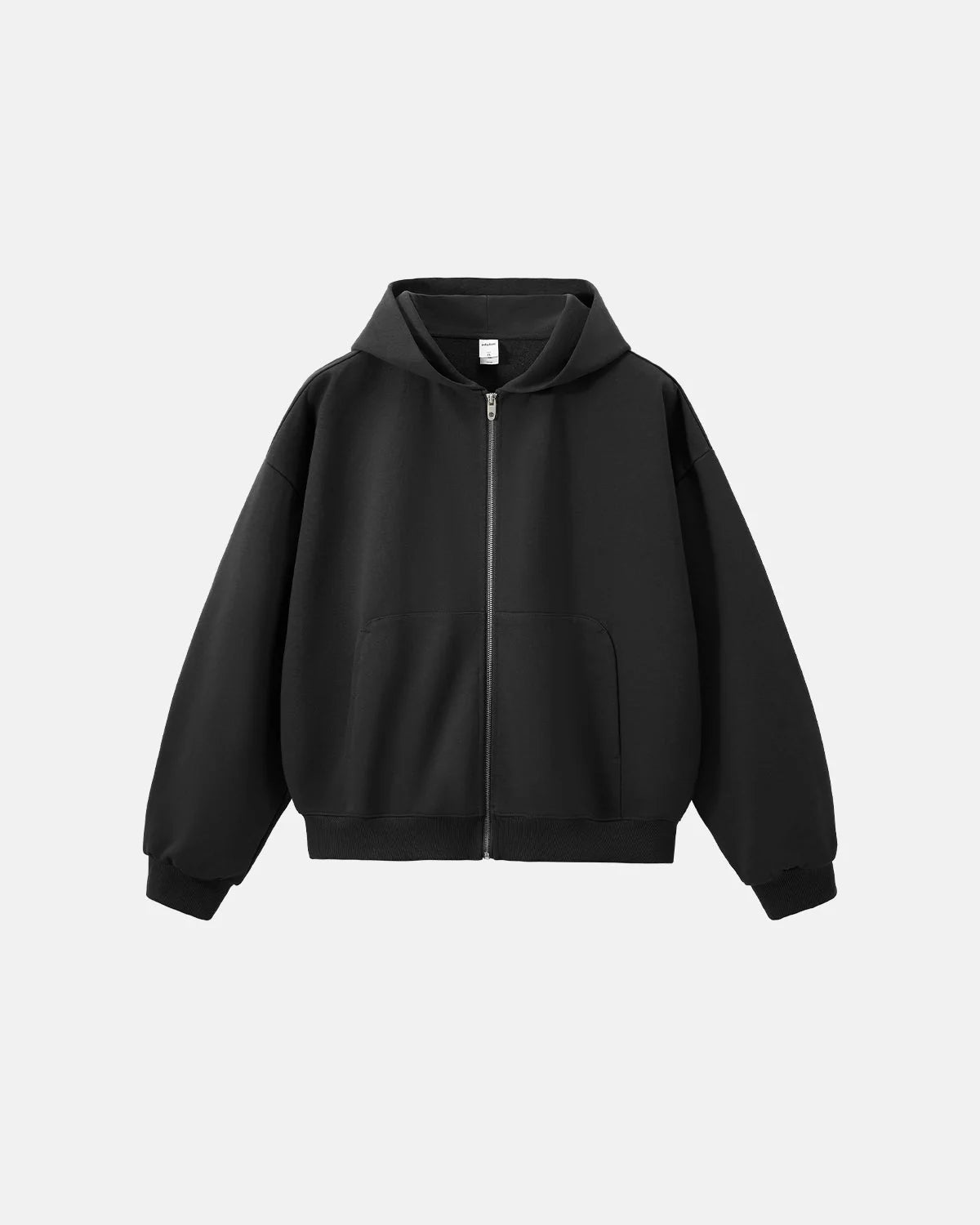 Omygoods French Terry Zip Up Hoodie